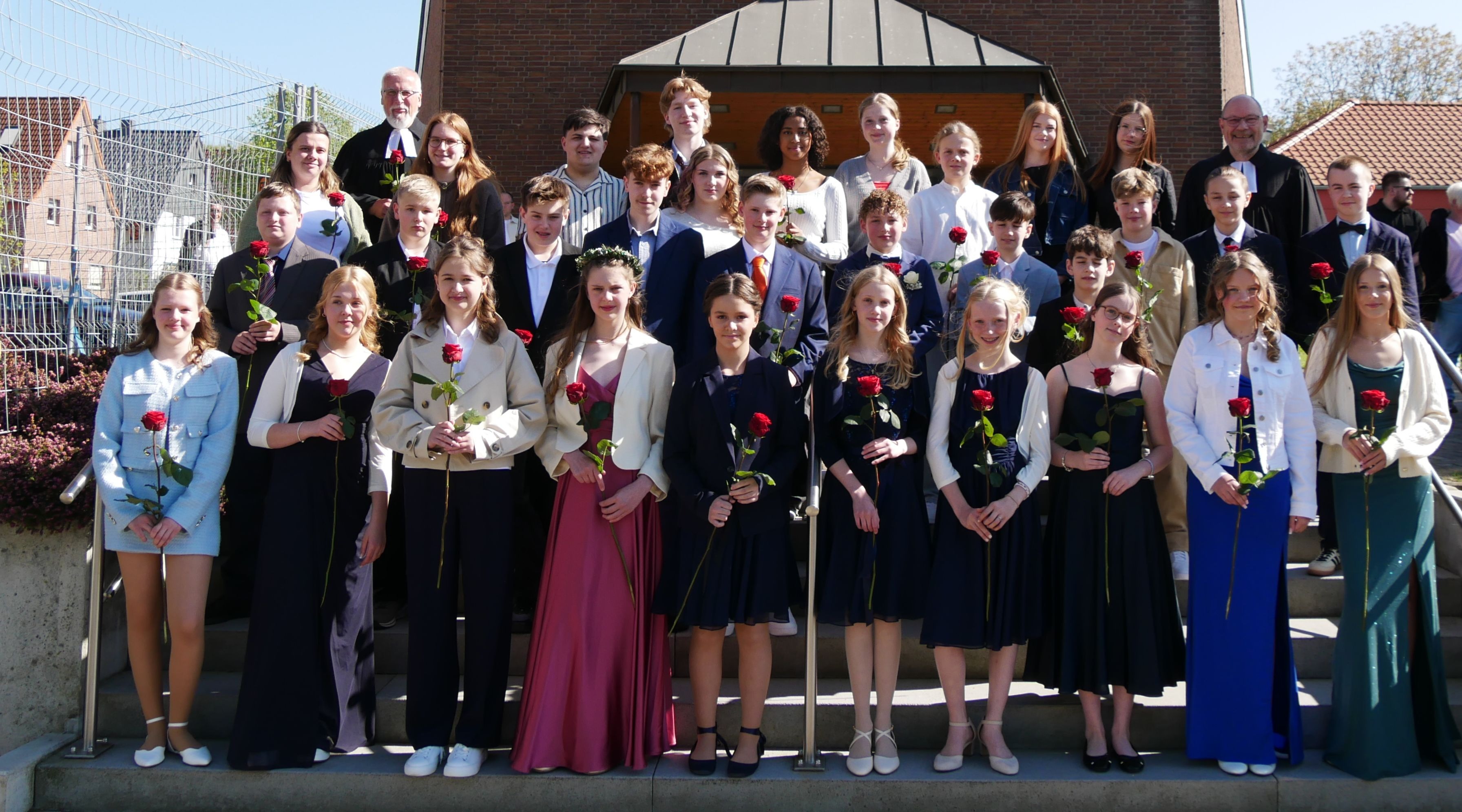 In der Johanneskirche wurden am 25.04.2026 um 17 Uhr konfirmiert