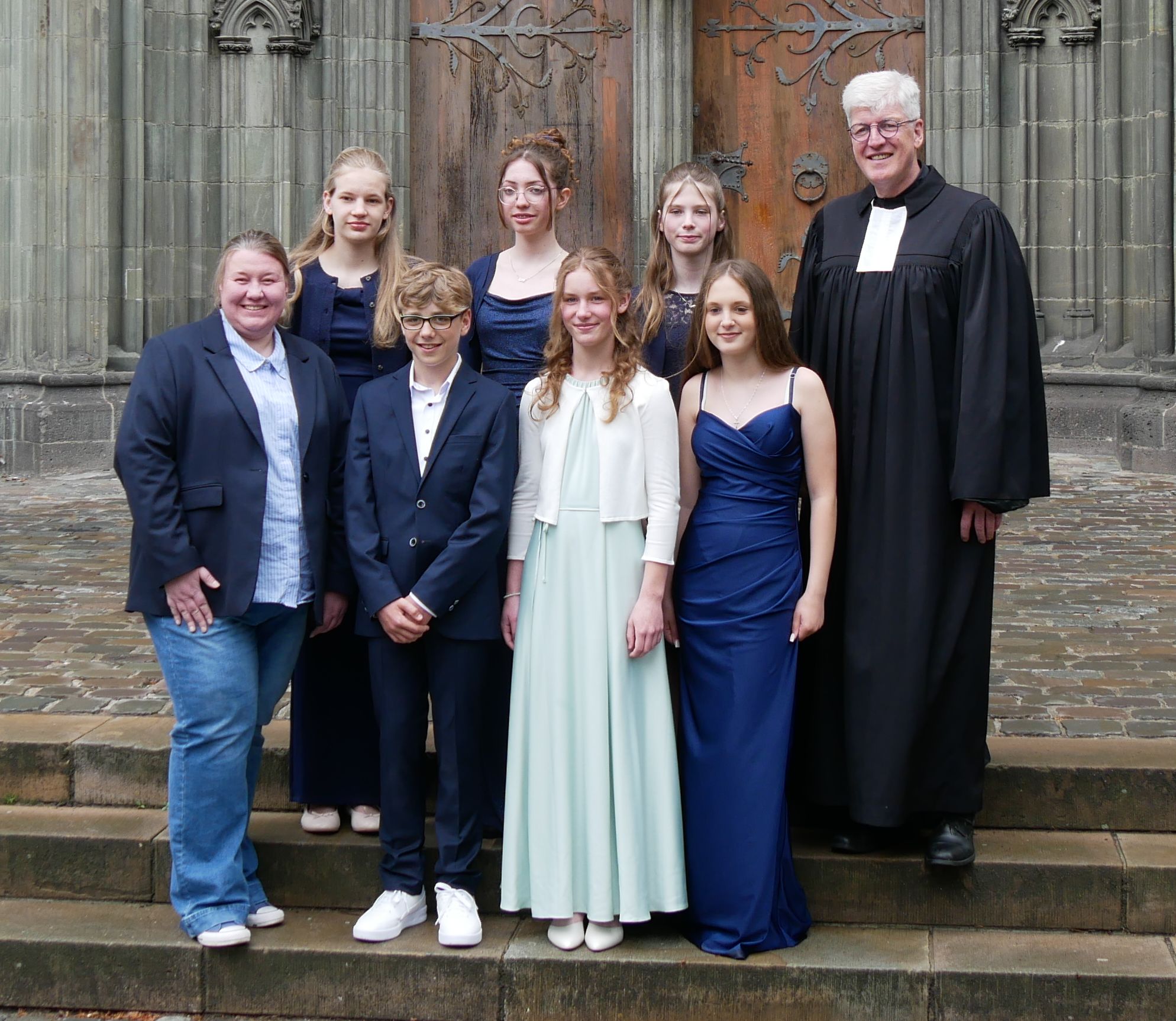 Konfirmiert wurden in der Wiesenkirche am 10.05.2026
